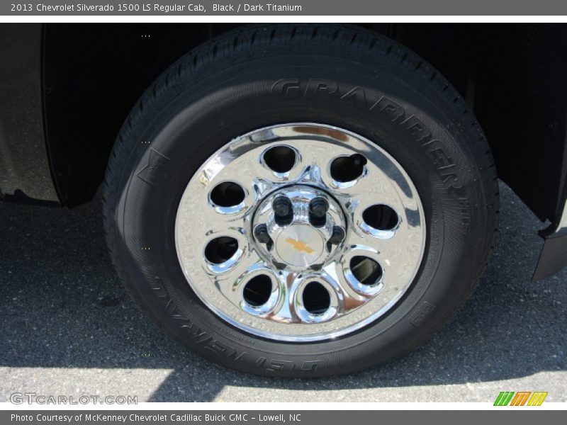 Black / Dark Titanium 2013 Chevrolet Silverado 1500 LS Regular Cab