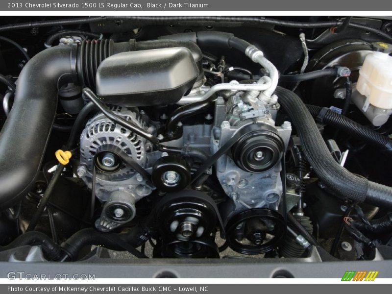 Black / Dark Titanium 2013 Chevrolet Silverado 1500 LS Regular Cab