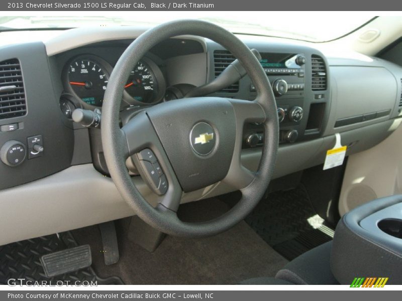 Black / Dark Titanium 2013 Chevrolet Silverado 1500 LS Regular Cab