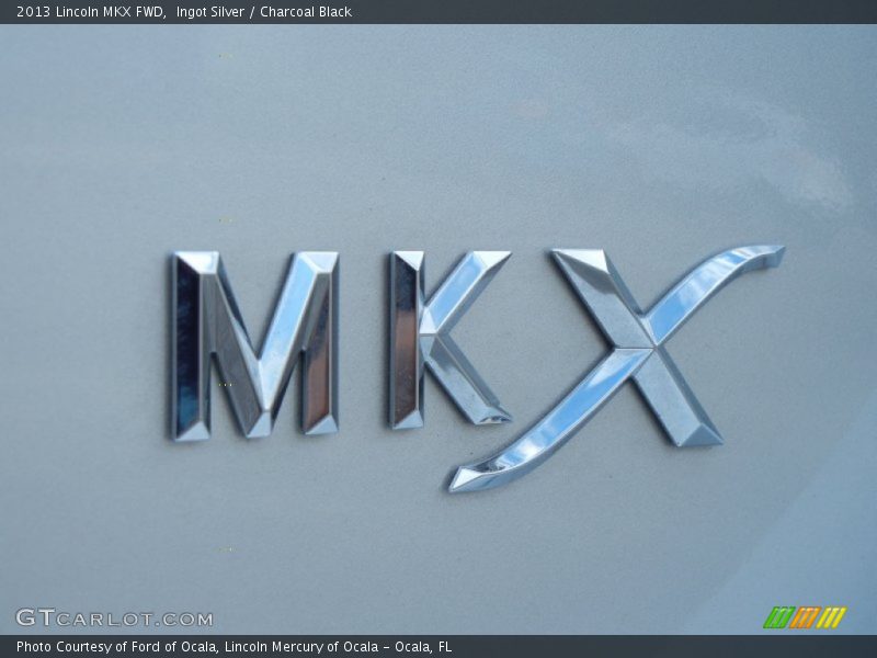 Ingot Silver / Charcoal Black 2013 Lincoln MKX FWD
