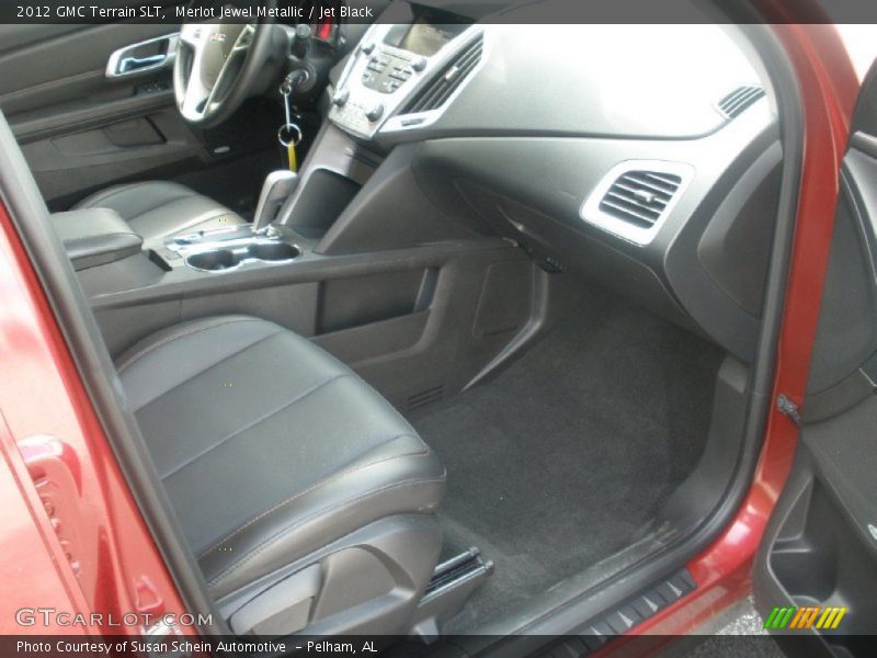 Merlot Jewel Metallic / Jet Black 2012 GMC Terrain SLT