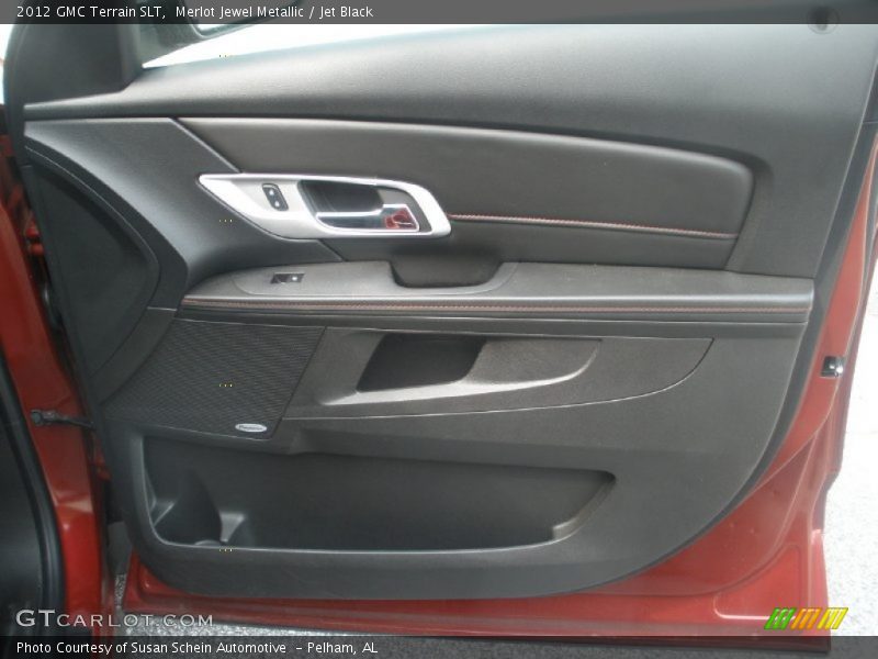 Merlot Jewel Metallic / Jet Black 2012 GMC Terrain SLT