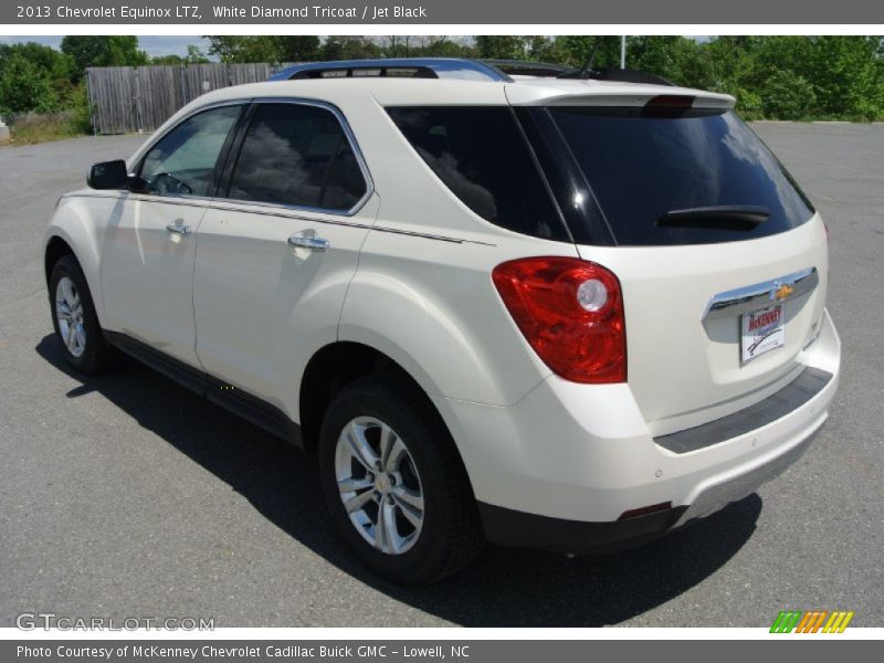 White Diamond Tricoat / Jet Black 2013 Chevrolet Equinox LTZ
