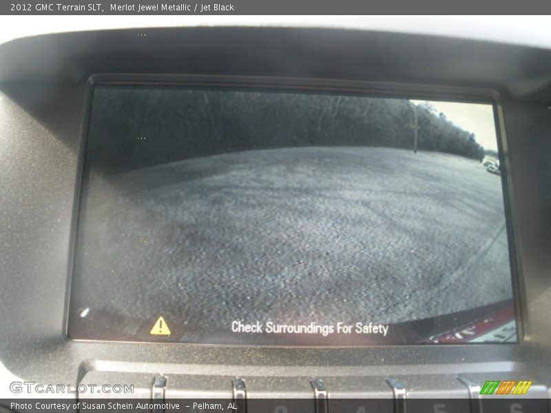 Merlot Jewel Metallic / Jet Black 2012 GMC Terrain SLT