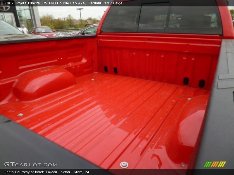 Radiant Red / Beige 2007 Toyota Tundra SR5 TRD Double Cab 4x4