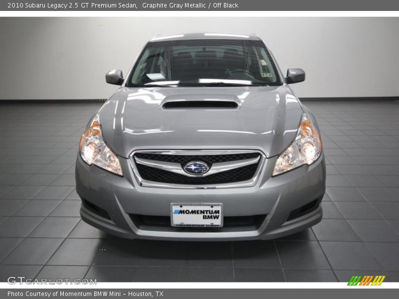 Graphite Gray Metallic / Off Black 2010 Subaru Legacy 2.5 GT Premium Sedan