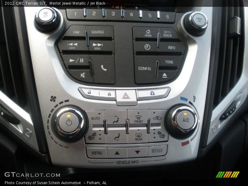 Merlot Jewel Metallic / Jet Black 2012 GMC Terrain SLT