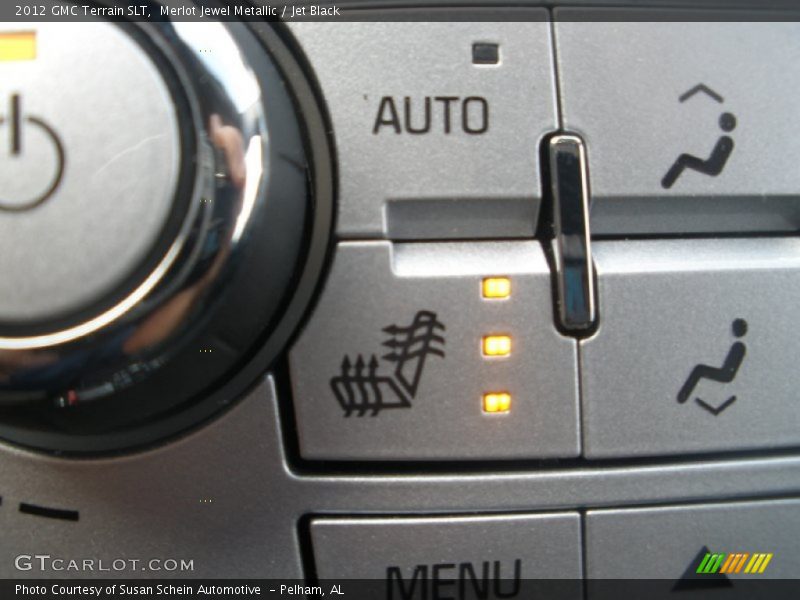 Merlot Jewel Metallic / Jet Black 2012 GMC Terrain SLT