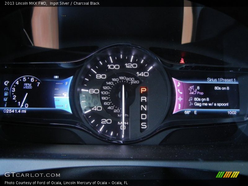 Ingot Silver / Charcoal Black 2013 Lincoln MKX FWD