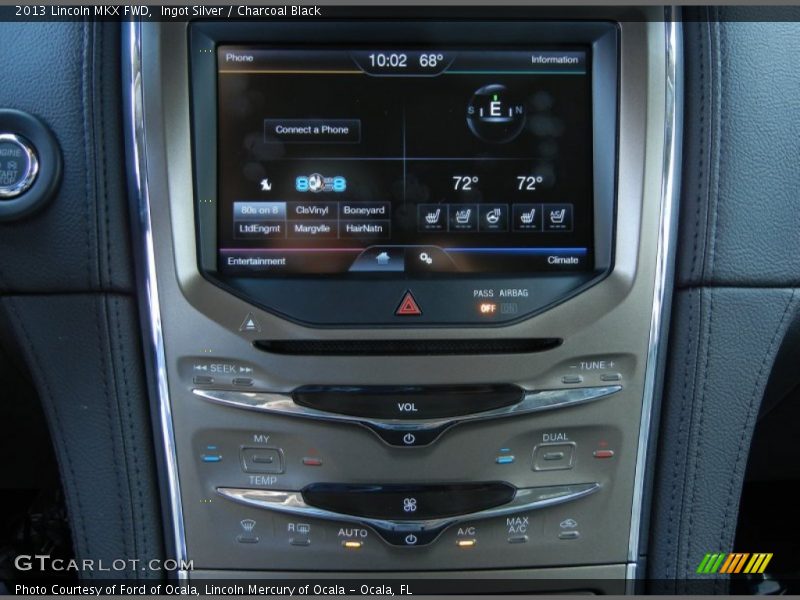 Ingot Silver / Charcoal Black 2013 Lincoln MKX FWD
