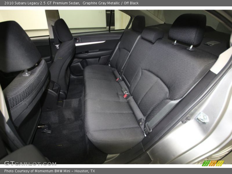 Graphite Gray Metallic / Off Black 2010 Subaru Legacy 2.5 GT Premium Sedan