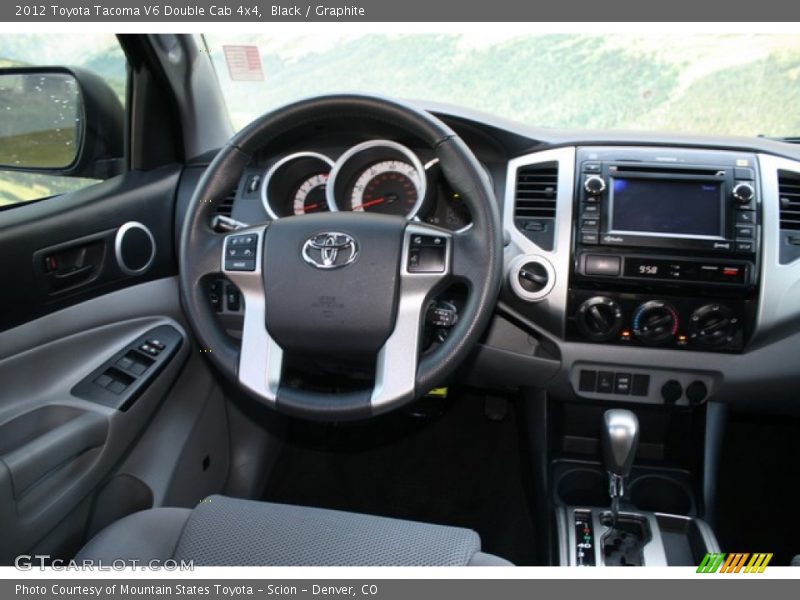 Black / Graphite 2012 Toyota Tacoma V6 Double Cab 4x4