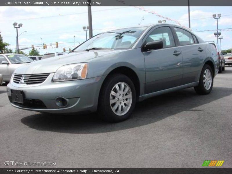 Satin Mesai Gray Pearl / Gray 2008 Mitsubishi Galant ES