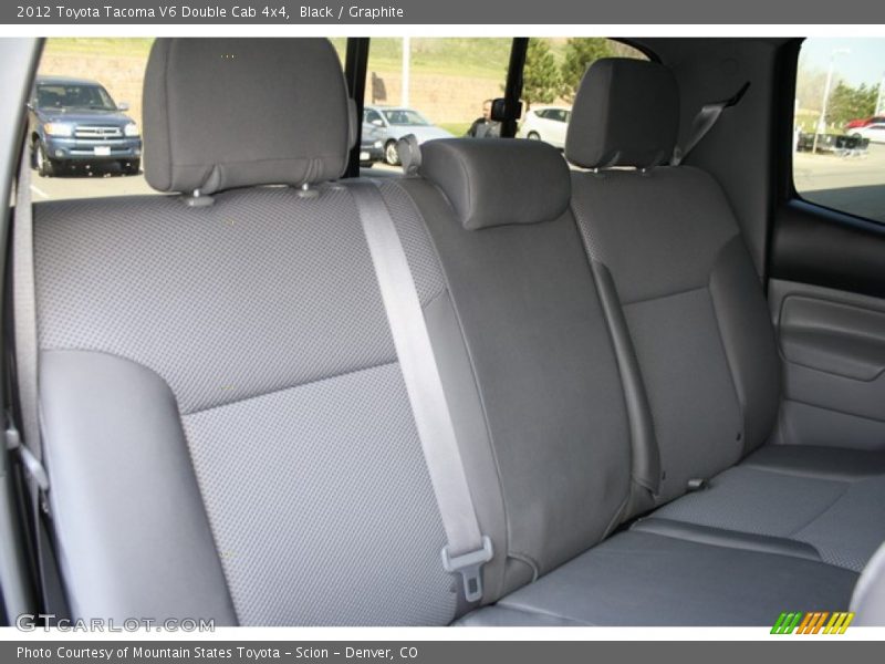Black / Graphite 2012 Toyota Tacoma V6 Double Cab 4x4