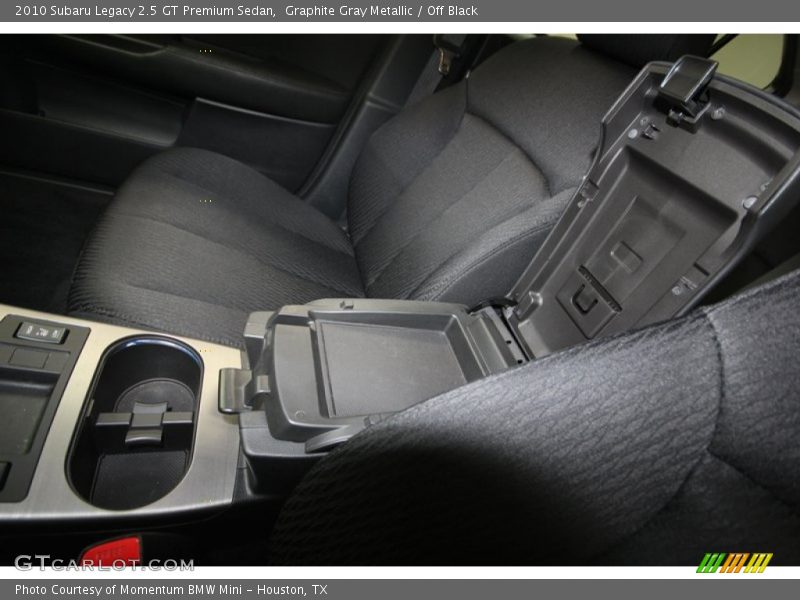 Graphite Gray Metallic / Off Black 2010 Subaru Legacy 2.5 GT Premium Sedan