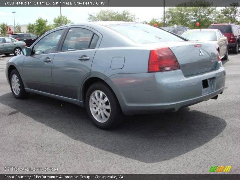 Satin Mesai Gray Pearl / Gray 2008 Mitsubishi Galant ES