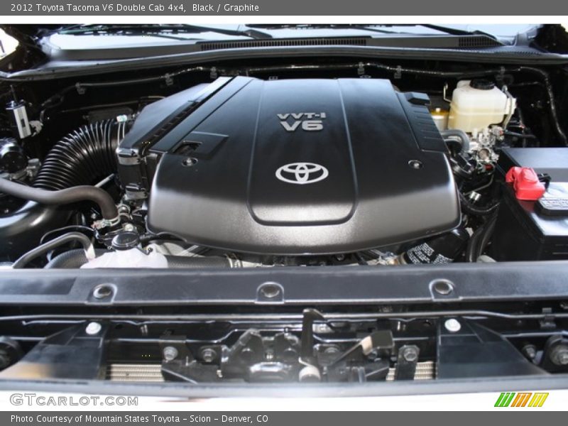 Black / Graphite 2012 Toyota Tacoma V6 Double Cab 4x4