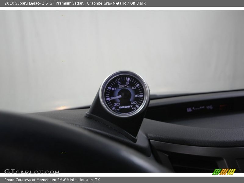 Graphite Gray Metallic / Off Black 2010 Subaru Legacy 2.5 GT Premium Sedan