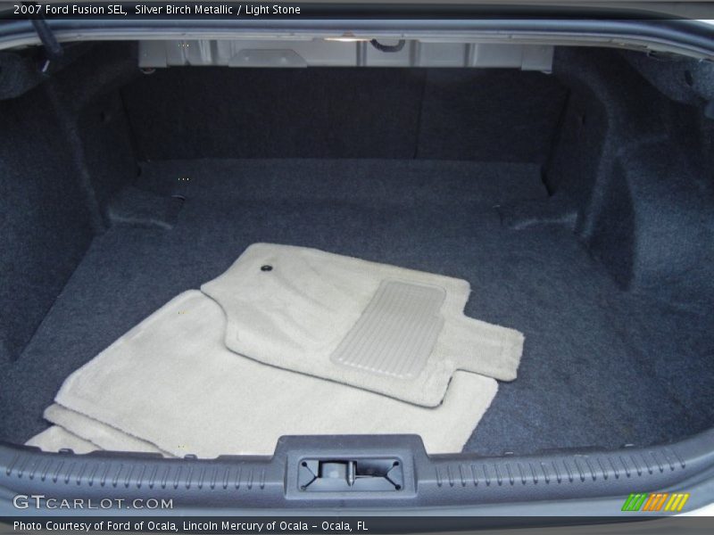 Silver Birch Metallic / Light Stone 2007 Ford Fusion SEL