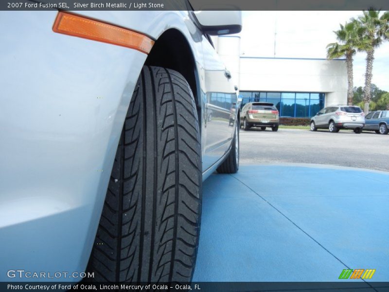 Silver Birch Metallic / Light Stone 2007 Ford Fusion SEL