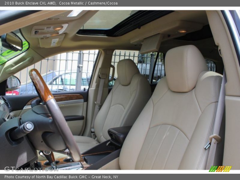 Cocoa Metallic / Cashmere/Cocoa 2010 Buick Enclave CXL AWD