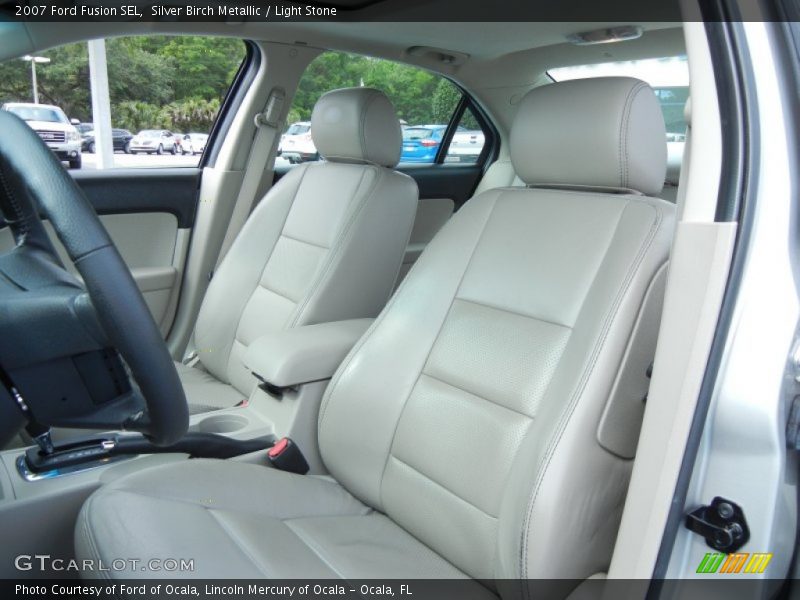  2007 Fusion SEL Light Stone Interior