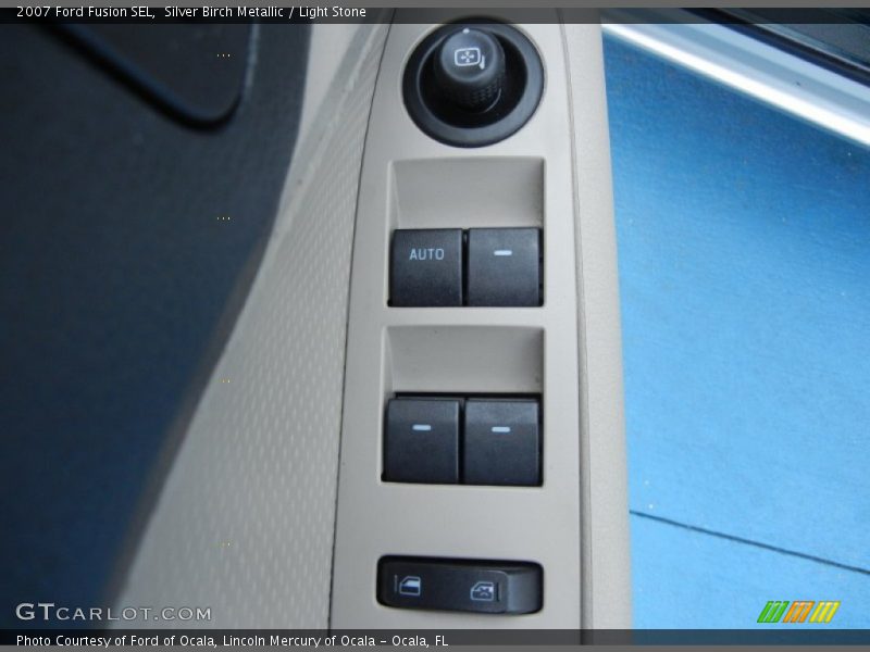 Silver Birch Metallic / Light Stone 2007 Ford Fusion SEL
