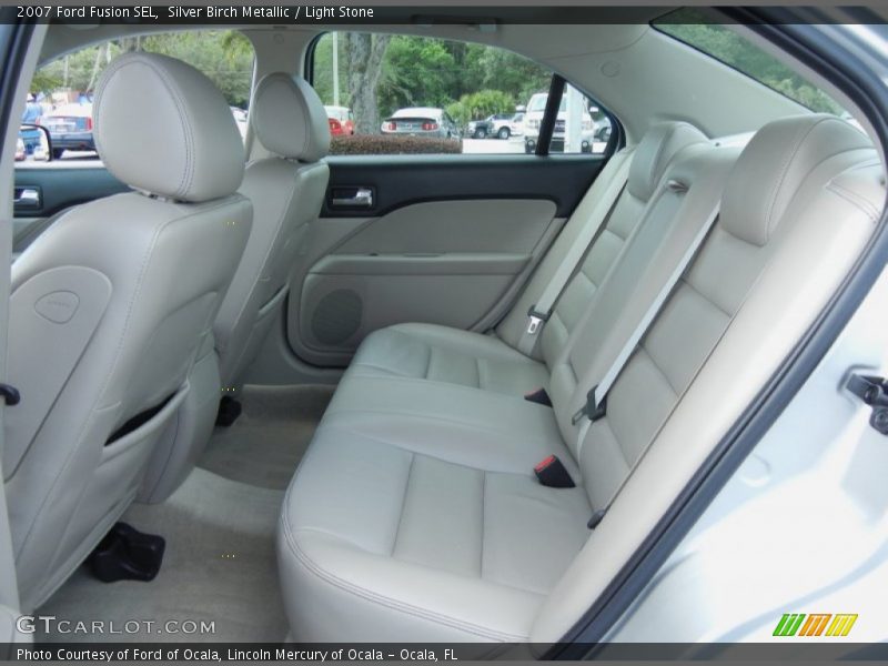 Silver Birch Metallic / Light Stone 2007 Ford Fusion SEL