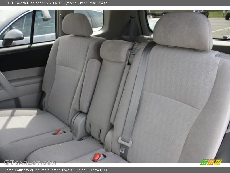 Cypress Green Pearl / Ash 2011 Toyota Highlander V6 4WD