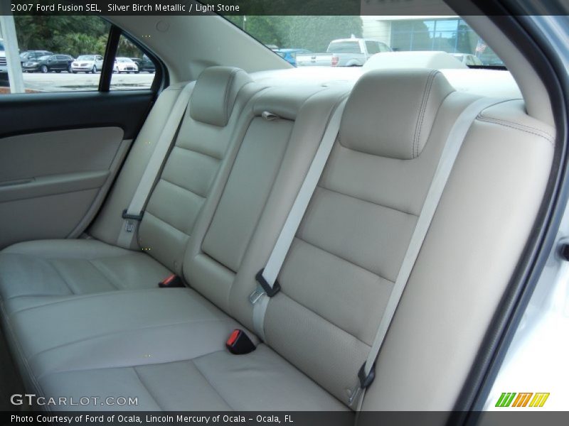 Silver Birch Metallic / Light Stone 2007 Ford Fusion SEL