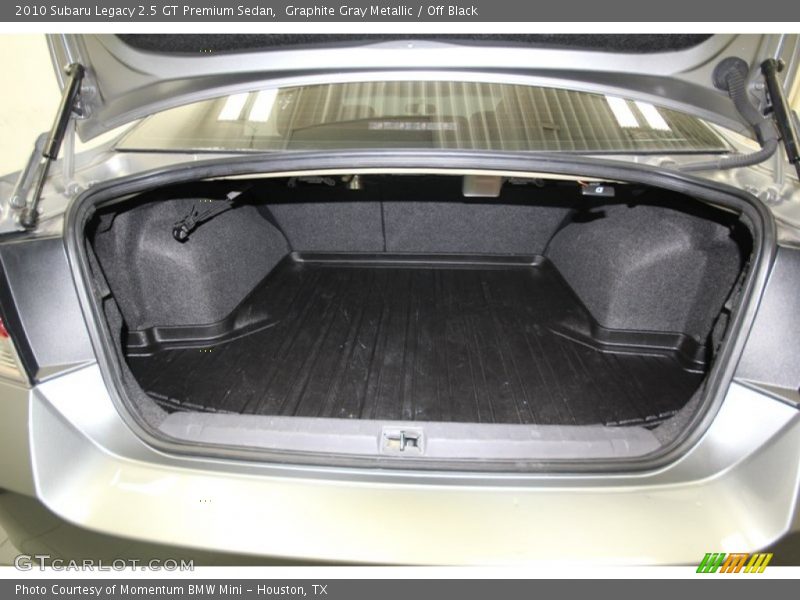 Graphite Gray Metallic / Off Black 2010 Subaru Legacy 2.5 GT Premium Sedan