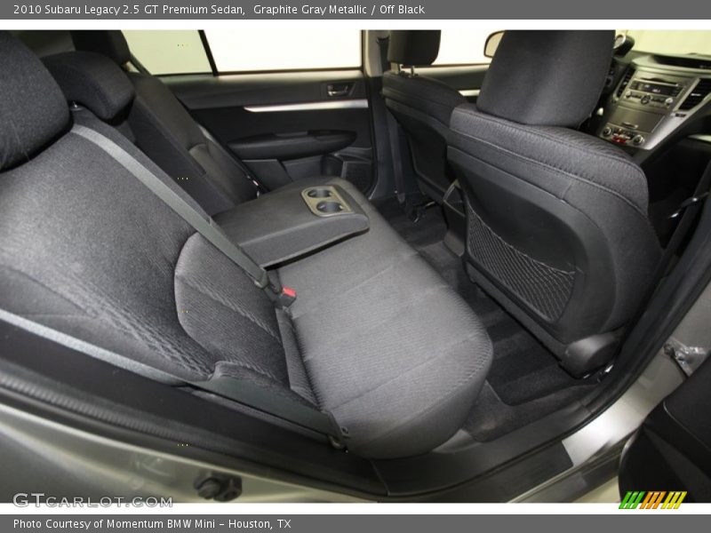 Graphite Gray Metallic / Off Black 2010 Subaru Legacy 2.5 GT Premium Sedan