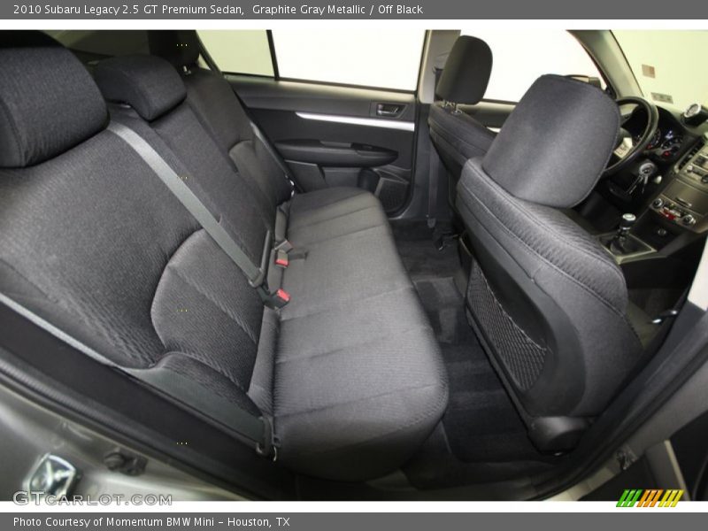 Graphite Gray Metallic / Off Black 2010 Subaru Legacy 2.5 GT Premium Sedan