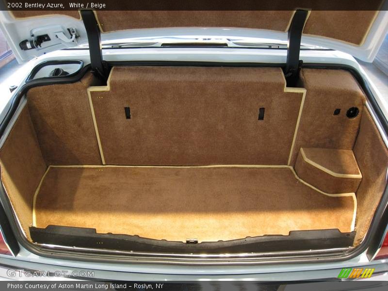 White / Beige 2002 Bentley Azure