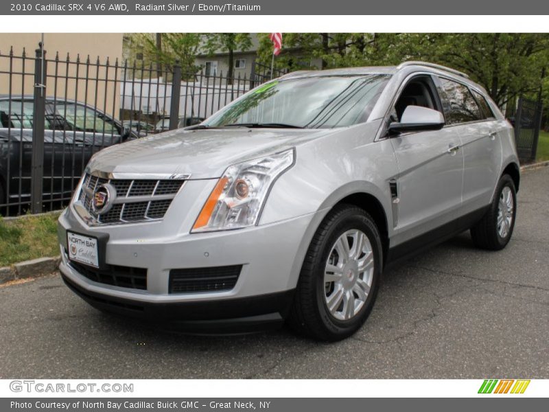 Radiant Silver / Ebony/Titanium 2010 Cadillac SRX 4 V6 AWD