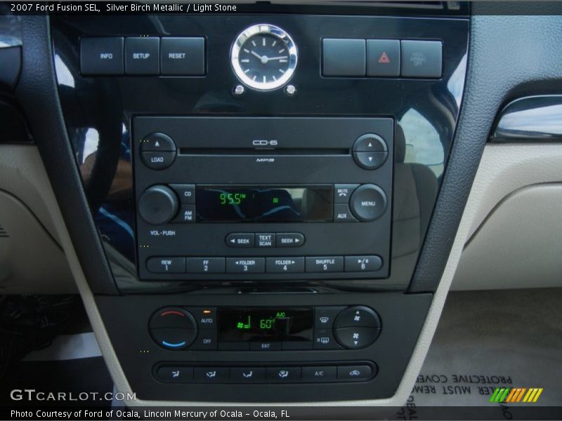 Silver Birch Metallic / Light Stone 2007 Ford Fusion SEL