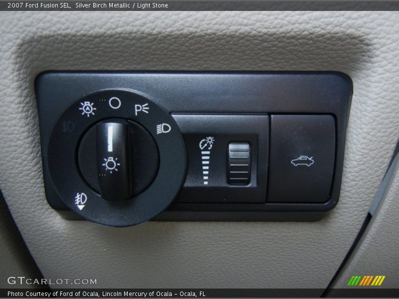 Silver Birch Metallic / Light Stone 2007 Ford Fusion SEL