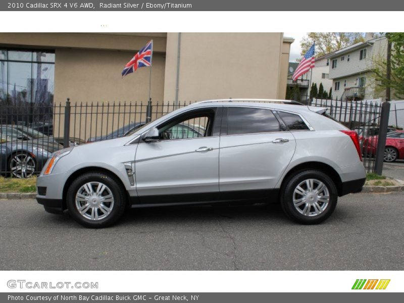 Radiant Silver / Ebony/Titanium 2010 Cadillac SRX 4 V6 AWD