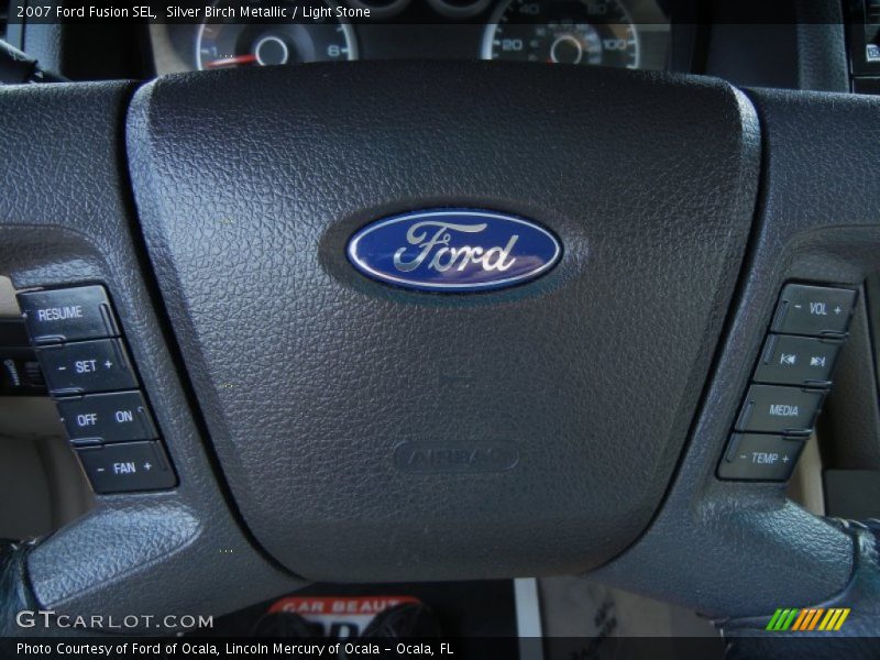 Silver Birch Metallic / Light Stone 2007 Ford Fusion SEL