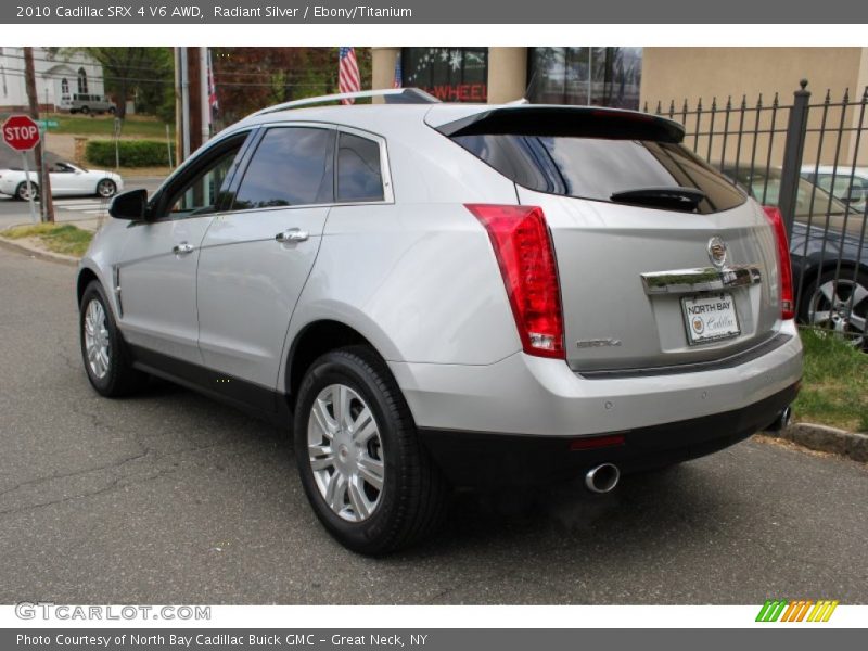 Radiant Silver / Ebony/Titanium 2010 Cadillac SRX 4 V6 AWD