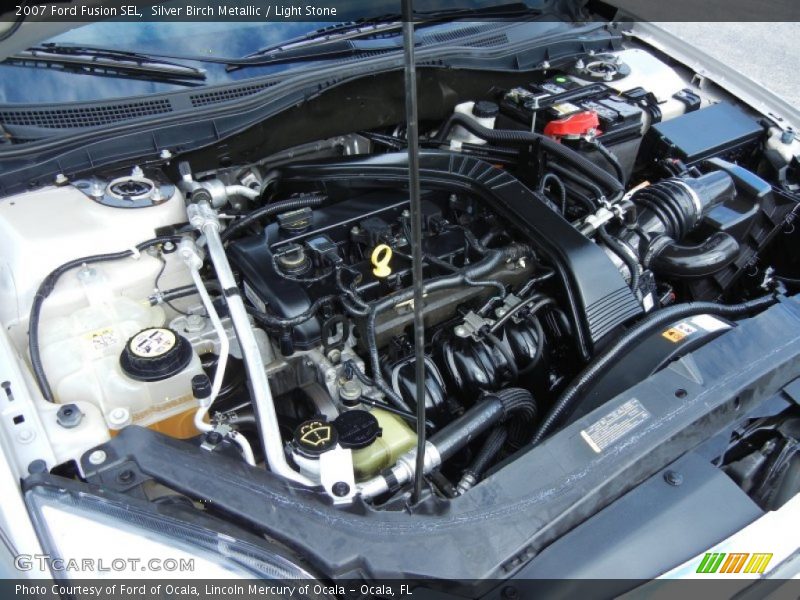 Silver Birch Metallic / Light Stone 2007 Ford Fusion SEL