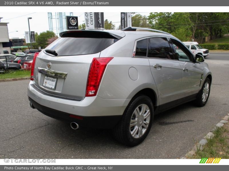 Radiant Silver / Ebony/Titanium 2010 Cadillac SRX 4 V6 AWD