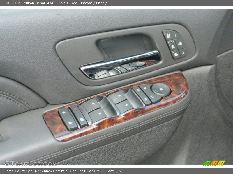 Crystal Red Tintcoat / Ebony 2013 GMC Yukon Denali AWD