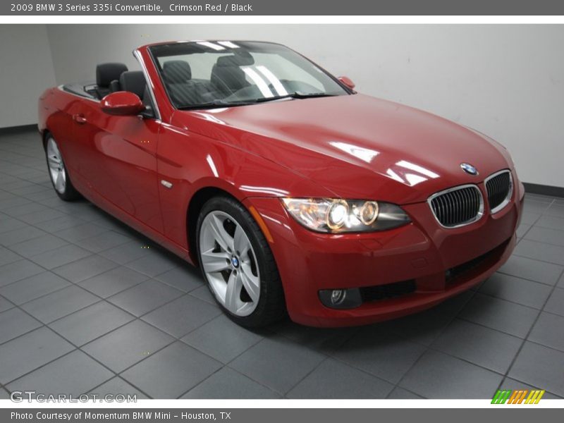 Crimson Red / Black 2009 BMW 3 Series 335i Convertible