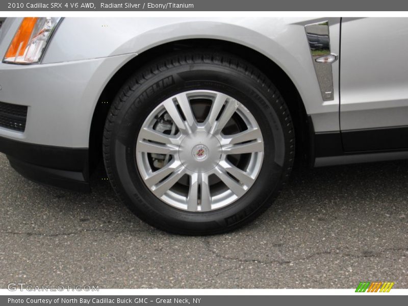 Radiant Silver / Ebony/Titanium 2010 Cadillac SRX 4 V6 AWD