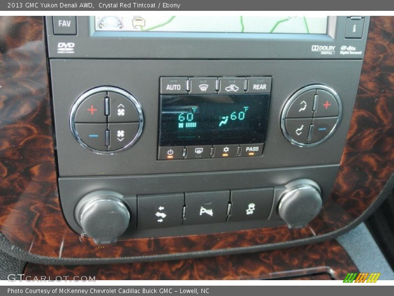 Crystal Red Tintcoat / Ebony 2013 GMC Yukon Denali AWD