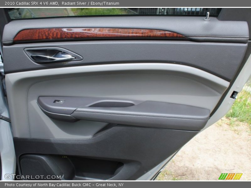 Radiant Silver / Ebony/Titanium 2010 Cadillac SRX 4 V6 AWD