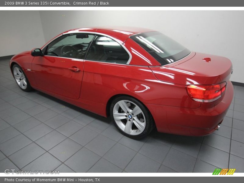 Crimson Red / Black 2009 BMW 3 Series 335i Convertible