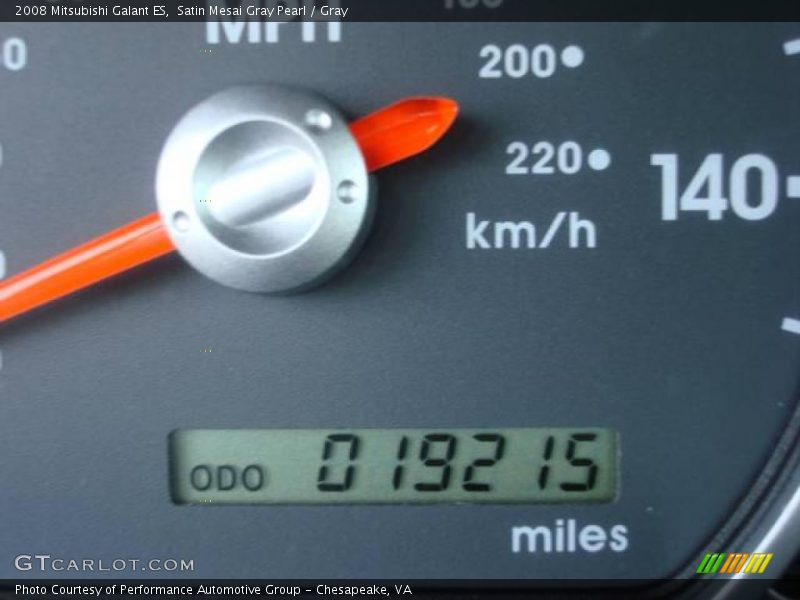 Satin Mesai Gray Pearl / Gray 2008 Mitsubishi Galant ES