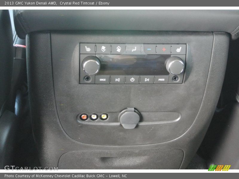 Crystal Red Tintcoat / Ebony 2013 GMC Yukon Denali AWD